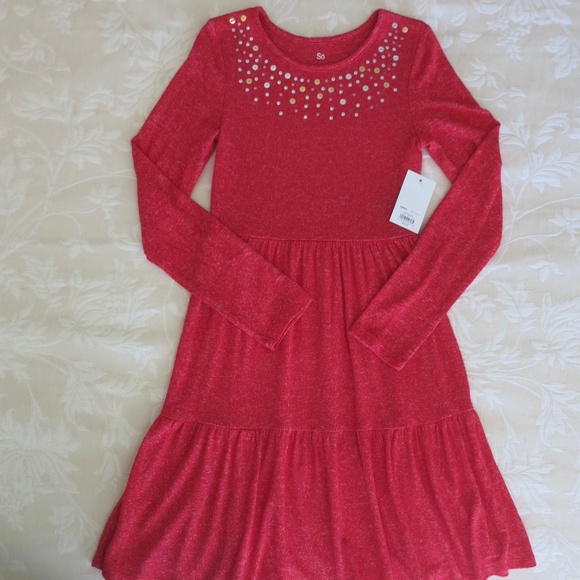 SO Other - NWT Long Sleeve red dress from So Size L (1012)